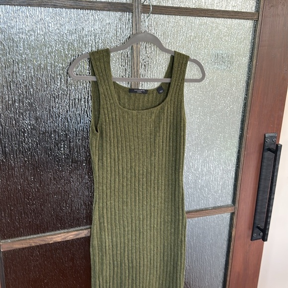 All Saints Margot Long Wool & Alpaca Blend (Size Medium) NWOT - Picture 7 of 14